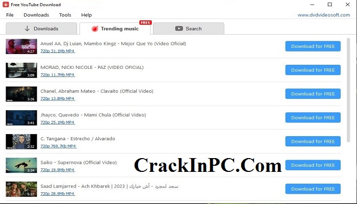 Free YouTube Download Crack