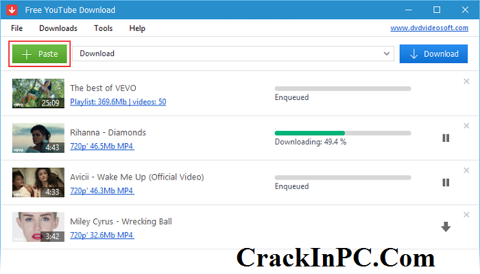 Free YouTube Download Crack