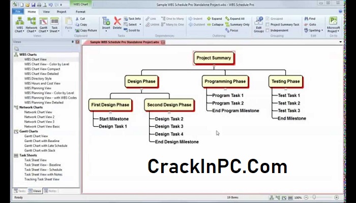 WBS Schedule Pro Crack
