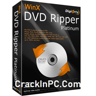 WinX DVD Ripper Platinum Crack