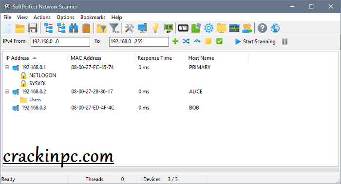 SoftPerfect Network Scanner License Key